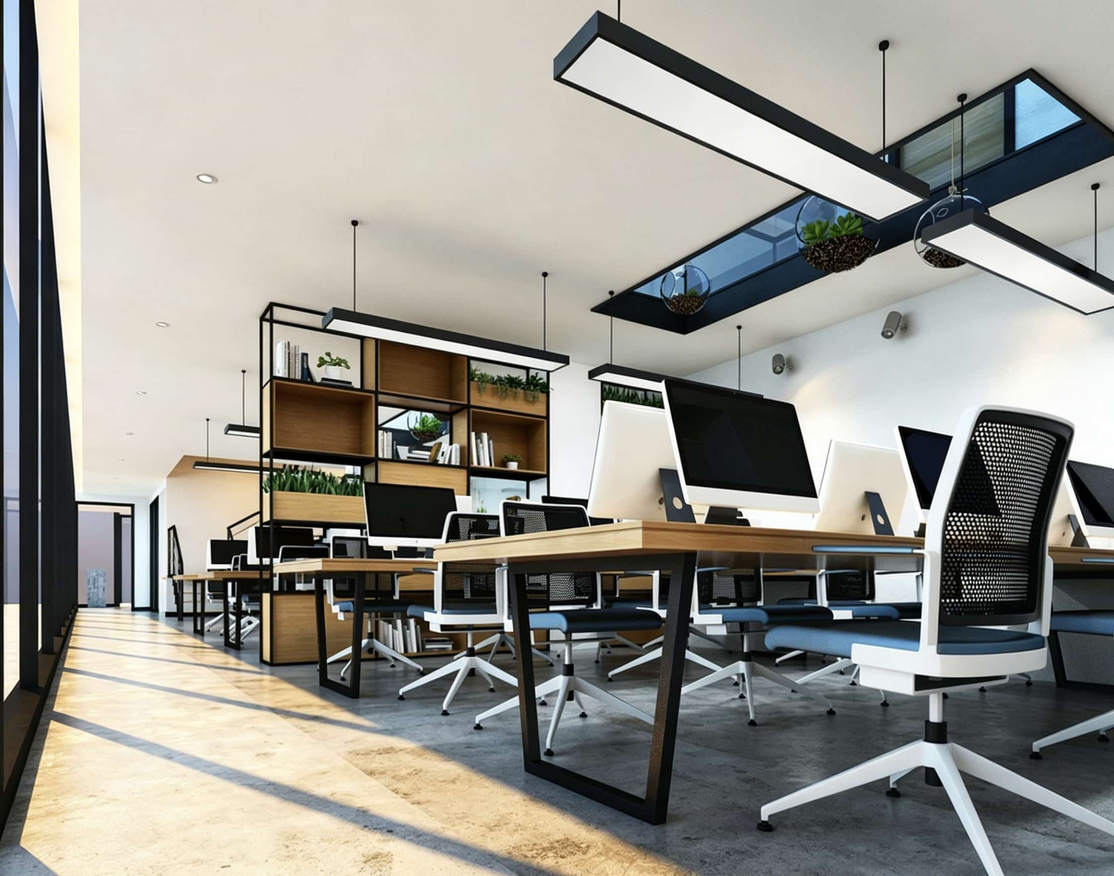 office pendant lighting