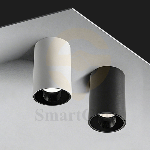 【SG701】2.2-inch COB Surface Mount Black/White Cylinder LED Downlights