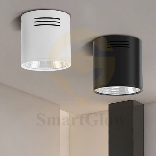 【SG703】2.3-inch Surface Mounted Fixed Aluminium Cylindrical Anti Glare Led Downlight