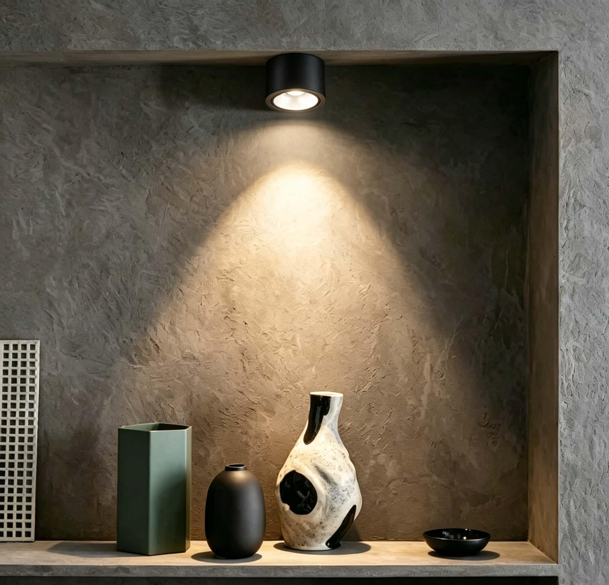 【SG704】3-inch Black/White Adjustable Ceiling Surface Mounted Type LED Downlight