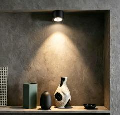 【SG704】3-inch Black/White Adjustable Ceiling Surface Mounted Type LED Downlight
