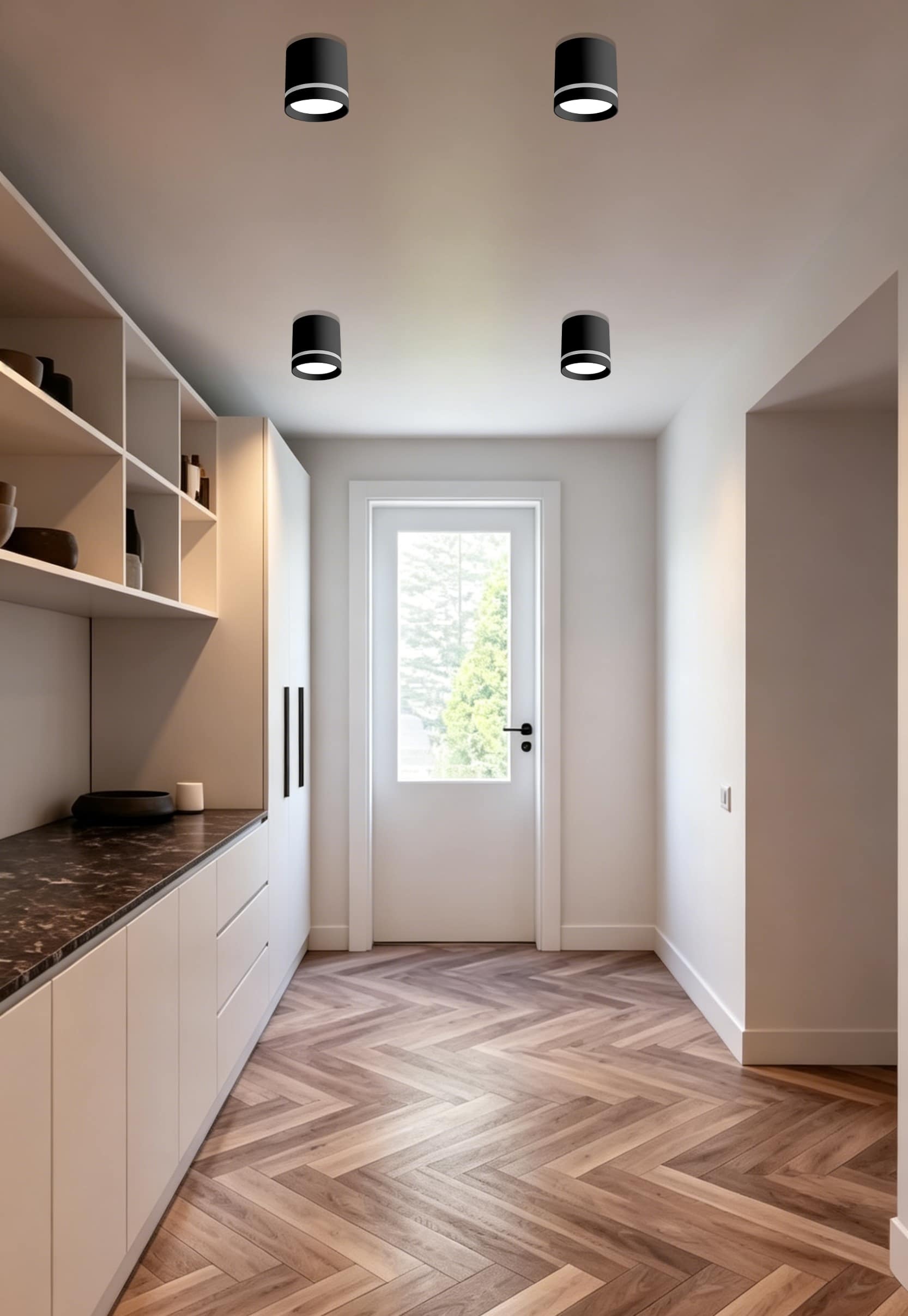 【SG707/8】2.3-inch Ceiling Surface Mounted Fixed Aluminium Cylindrical Led Downlight