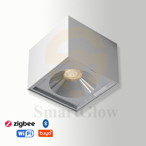 【SG713】2.8-inch Square Ceiling Surface Mounted Fixed COB LED Directional Downlight