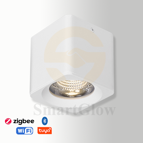 【SG715】3.5-inch Black/White Ceiling Square Surface Mounted LED Anti Glare Downlight
