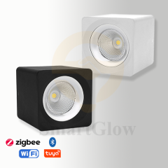 【SG715】3.5-inch Black/White Ceiling Square Surface Mounted LED Anti Glare Downlight