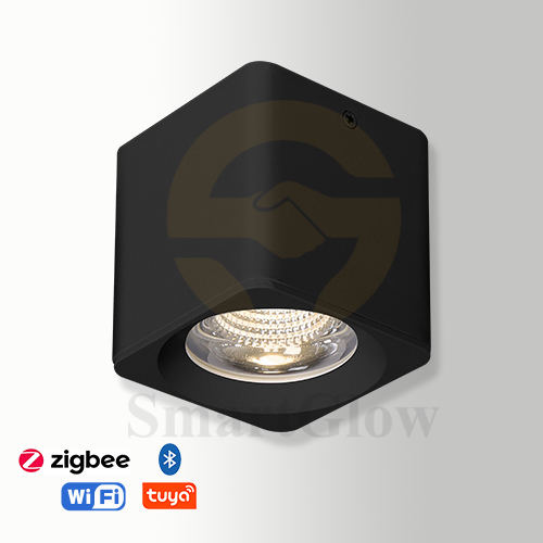 【SG715】3.5-inch Black/White Ceiling Square Surface Mounted LED Anti Glare Downlight