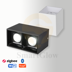 【SG716】Commercial Single/Double/Triple Head Ceiling Square Surface Mounted LED Downlight