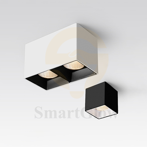 【SG716】Commercial Single/Double/Triple Head Ceiling Square Surface Mounted LED Downlight