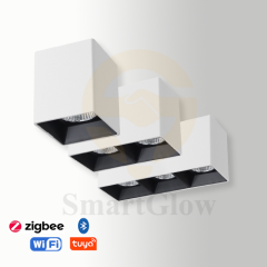 【SG716】Commercial Single/Double/Triple Head Ceiling Square Surface Mounted LED Downlight
