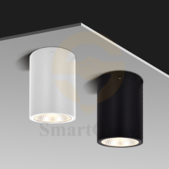 【SG718】3-inch Aluminium Cylindrical Ceiling Surface-Mounted LED Downlight