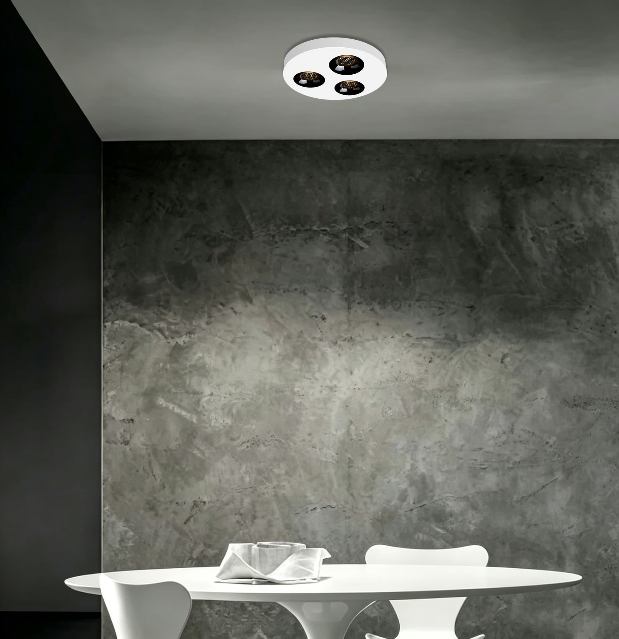 【SG721】4.7-inch Aluminium Slim Round Ceiling Surface Mounted LED Downlights