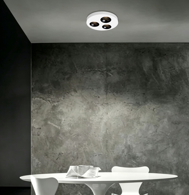 【SG721】4.7-inch Aluminium Slim Round Ceiling Surface Mounted LED Downlights