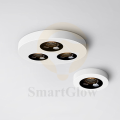 【SG721】4.7-inch Aluminium Slim Round Ceiling Surface Mounted LED Downlights