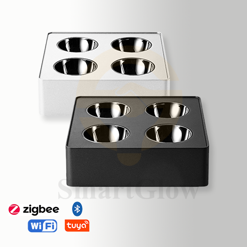 【SG722】Shallow Multi-head Ceiling Square Surface Mounted LED Anti Glare Downlight