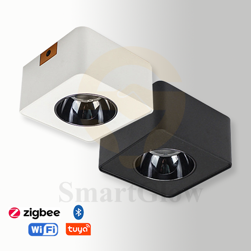 【SG722】Shallow Multi-head Ceiling Square Surface Mounted LED Anti Glare Downlight