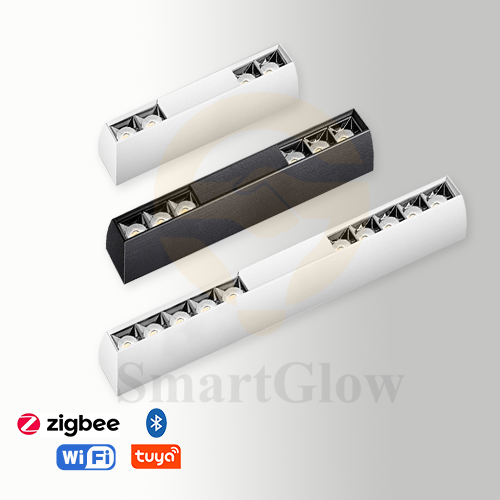 【SG723】Linear Multi-head Ceiling Surface Mounted Rectangle LED Directional Downlight