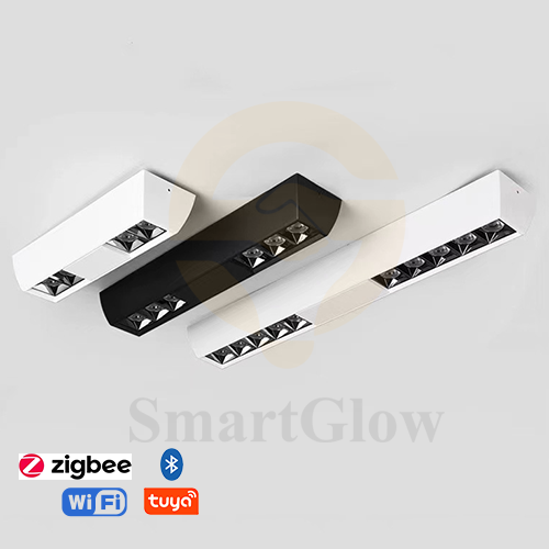 【SG723】Linear Multi-head Ceiling Surface Mounted Rectangle LED Directional Downlight