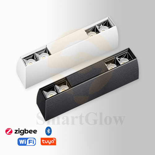 【SG723】Linear Multi-head Ceiling Surface Mounted Rectangle LED Directional Downlight