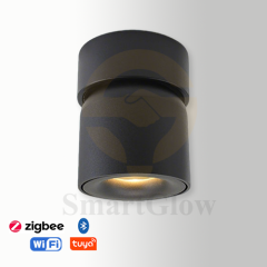 【SG726】3.3-inch Commercial Adjustable Black/White Round Surface Mounted LED Spotlight