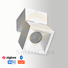 【SG728】3.1-inch Adjustable Dimmable Square Ceiling Surface Mounted Led Downlight