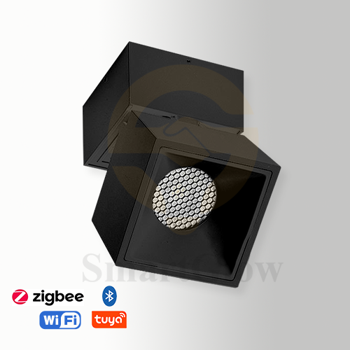 【SG728】3.1-inch Adjustable Dimmable Square Ceiling Surface Mounted Led Downlight