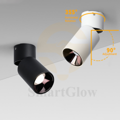 【SG729】2.7-inch Interior Adjustable Surface Mounted Cylindrical LED Anti Glare Downlights