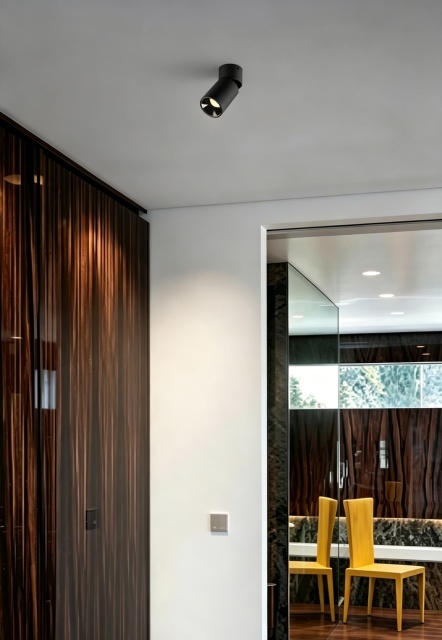 【SG729】2.7-inch Interior Adjustable Surface Mounted Cylindrical LED Anti Glare Downlights