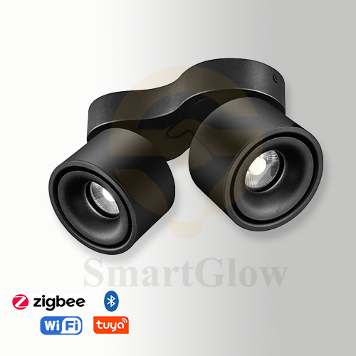 【SG733】Commercial Aluminium Multi-head Round Surface Adjustable Mounted Led Spotlights