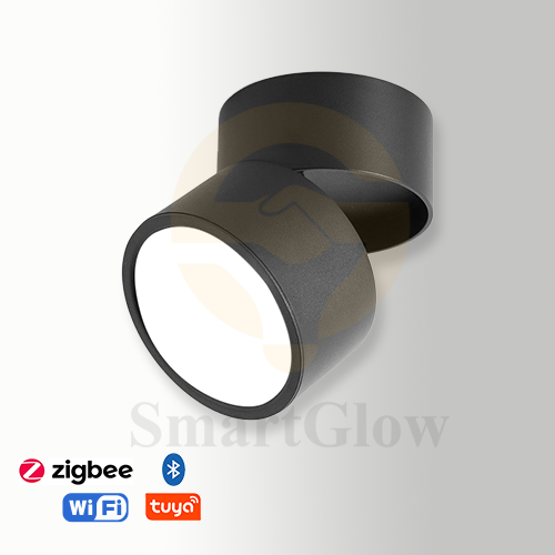 【SG734】Commercial Multi-head Round Surface Mounted Adjustable Led Flood Downlights