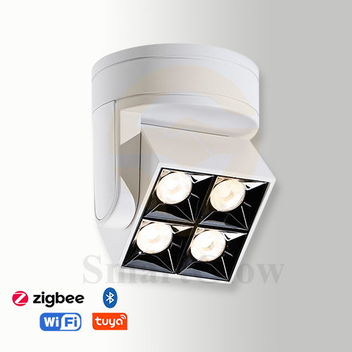 【SG736】3.1-inch Adjustable Gimbal Style Ceiling Surface Mounted Square Led Spotlight