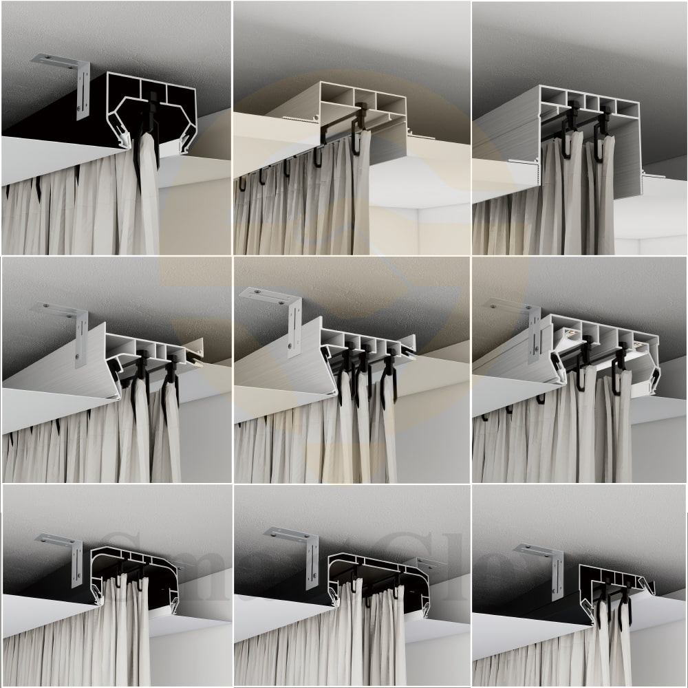 curtain track profiles