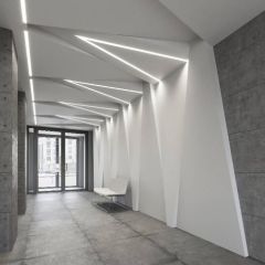 【SGL10】0.6-inch Custom Extruded Slim Recessed Hidden Aluminum Profile for Stretch Ceiling