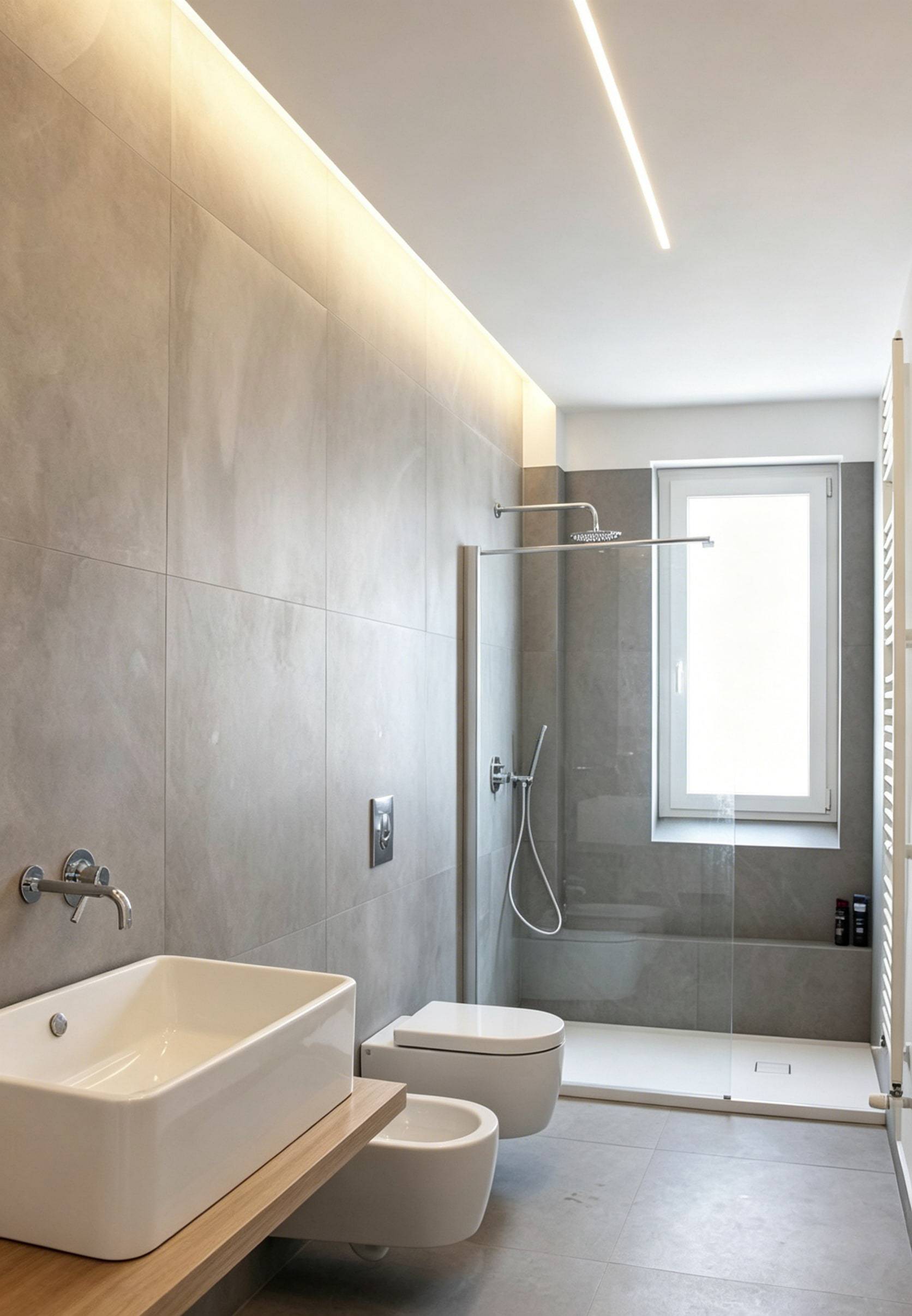 【SGW30B】 Recessed Led Strips Lighting Aluminium Wall profile for stretch ceilings