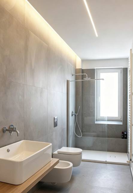 【SGW30B】 Recessed Led Strips Lighting Aluminium Wall profile for stretch ceilings