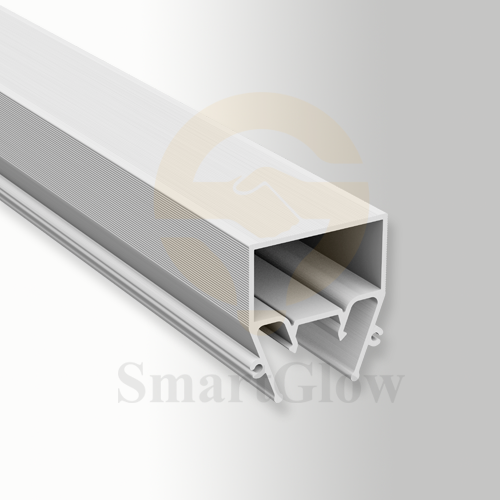 【SGL10】0.6-inch Custom Extruded Slim Recessed Hidden Aluminum Profile for Stretch Ceiling
