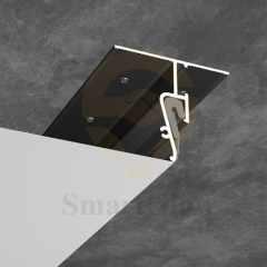 【SGW27】Shadow Gaps Aluminum Profile for Stretch Ceilings With Led Strips lighting