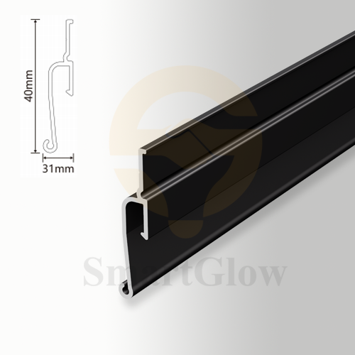 【SGW28】Slim Shadow Aluminum profile for walls/ceilings for Led Strips lighting