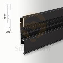 【SGW29】Led Strips Lighting Aluminium Slim Wall profile for stretch ceilings