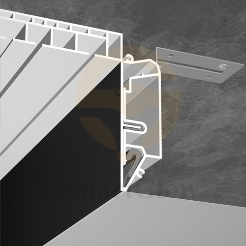 【SGW30A】Stretch Ceiling Aluminium shadow gap profile With Led Strips lighting