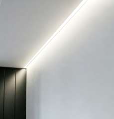 【SGK09】Ceiling Aluminium Shadow Wall Profile With LED Strips Lighting for Drywall