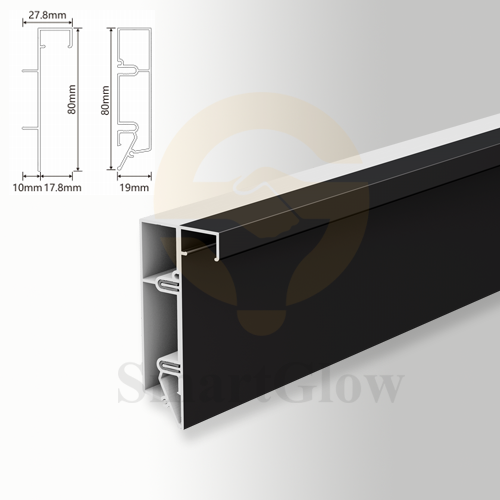 【SGW31B】Led Strips Linear Lighting Aluminium Ceiling Shadow Gap Wall Profile