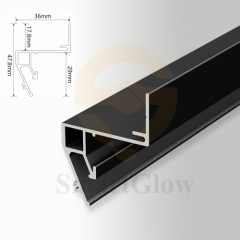 【SGW60】Led Strips Linear Lighting Aluminium Ceiling Shadow Gap Wall Profile