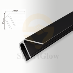 【SGW62】Best LED Strips Diffuser Channel Wall Aluminum Profile