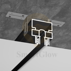 【SGW63】LED Strip Light Extruded Wall Aluminum Channel Recessed Profile
