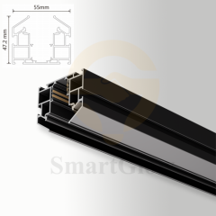 【SGM16】220V Stretch Ceiling Magnetic Track Aluminum Profiles for PVC Stretch Ceiling