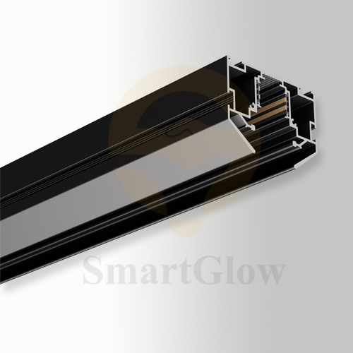 220V PVC Film Stretch Ceiling Magnetic Lighting Track Aluminum Profile - Low Profile