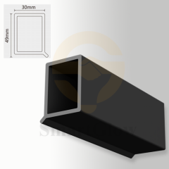 Stretch Ceiling Wall Profile With Led Strips Lighting