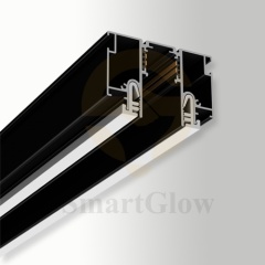 【SGM14】PVC Film Stretch Ceiling Recessed LED Magnetic Track System Profile