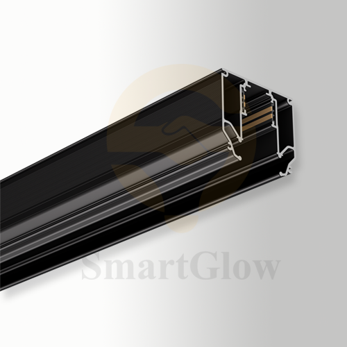 48V Stretch Ceiling Led Magnetic Track Lighting Aluminium Rail System