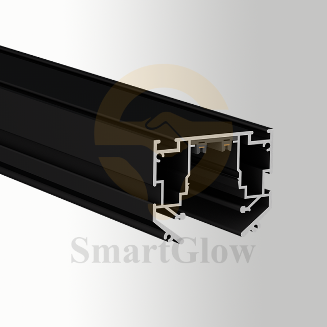 【SGM15】2.1-inch LED Magnetic Track Pvc Fabric Stretch Ceiling Aluminum Profiles
